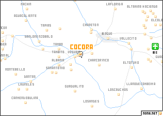 map of Cocora