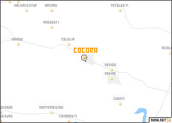 map of Cocora