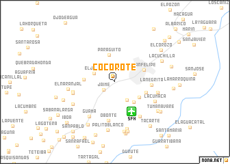 map of Cocorote