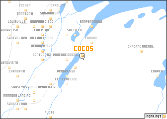 map of Cocos