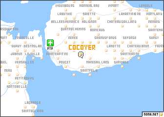 map of Cocoyer