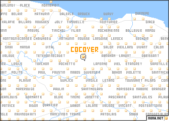 map of Cocoyer