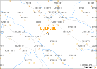 map of Cốc Pouc