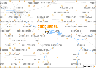 map of Cocquerel