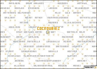 map of Cocrou Biez