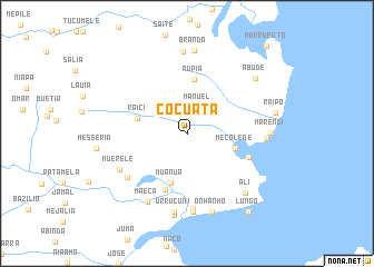 map of Cocuata