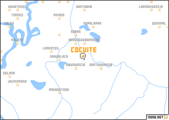 map of Cocuite