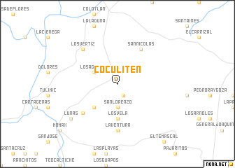 map of Coculitén