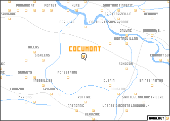 map of Cocumont