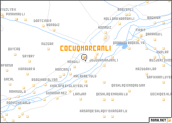 map of Çocuq Mǝrcanlı