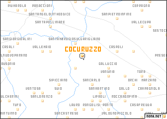 map of Cocuruzzo