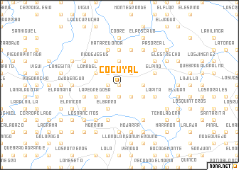 map of Cocuyal