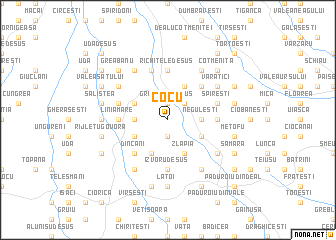 map of Cocu