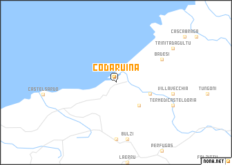 map of Codaruina