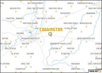 map of Coddington