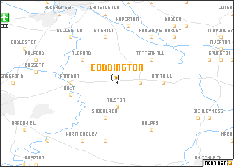 map of Coddington