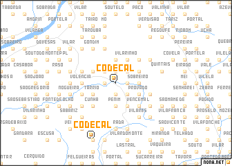 map of Codeçal