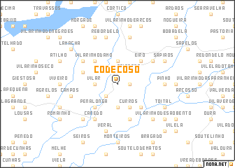 map of Codeçoso