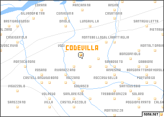 map of Codevilla
