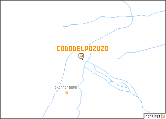 map of Codo del Pozuzo