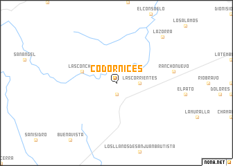 map of Codornices