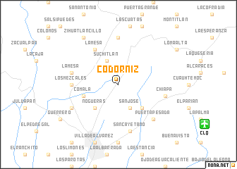 map of Codorniz