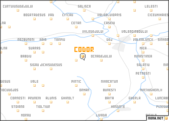 map of Codor