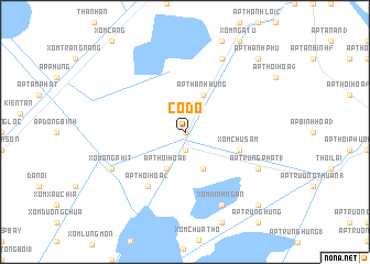 map of Cờ Ðỏ