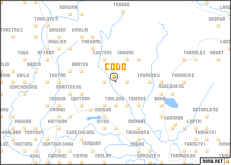 map of Cổ Ðô