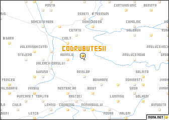 map of Codru Butesii