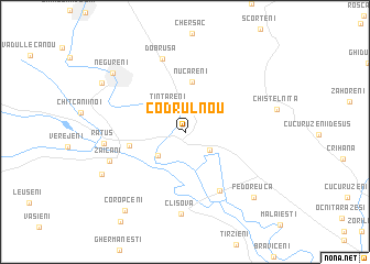 map of Codrul Nou