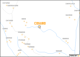 map of Codubo