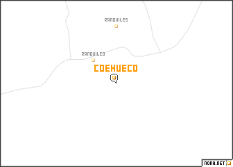 map of Coehue-Có