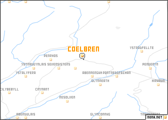 map of Coelbren