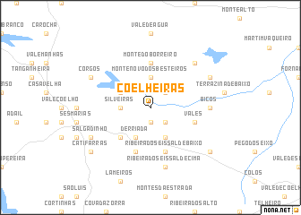 map of Coelheiras