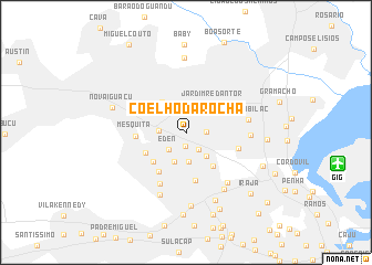 map of Coelho da Rocha