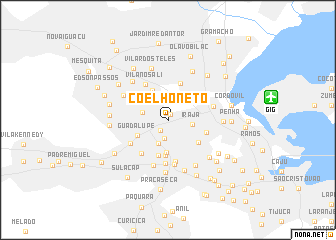 map of Coelho Neto