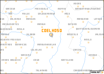 map of Coelhoso