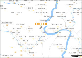 map of Coello