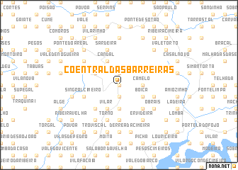 map of Coentral das Barreiras