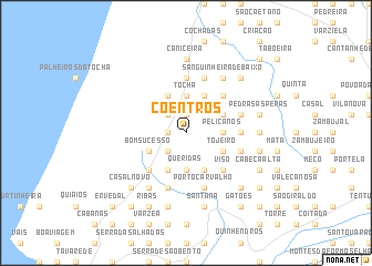 map of Coentros