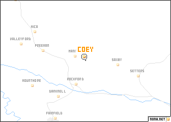 map of Coey