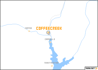 map of Coffee Creek