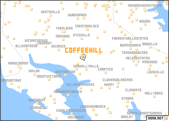 map of Coffee Hill