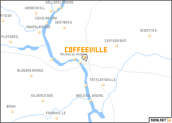 map of Coffeeville