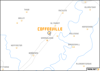 map of Coffeeville