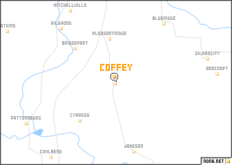 map of Coffey