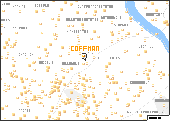 map of Coffman