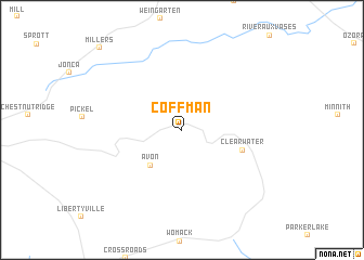 map of Coffman