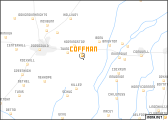 map of Coffman